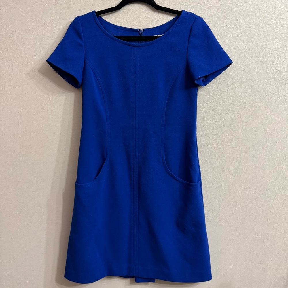 Eliza J Royal Blue Shiftdress | Business Casual Sheath Dress | Women’s Size 4
